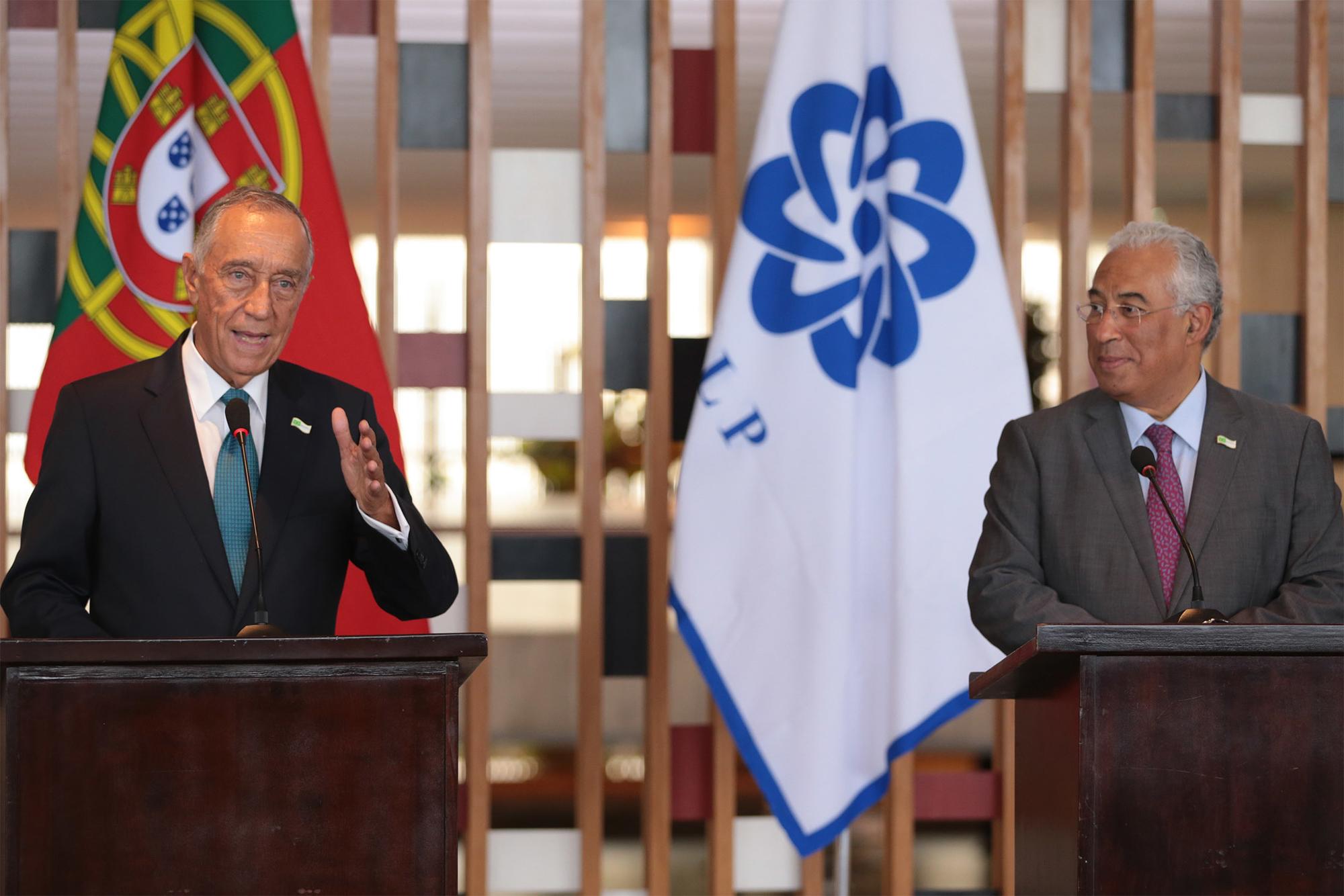 Marcelo Rebelo de Sousa y António Costa